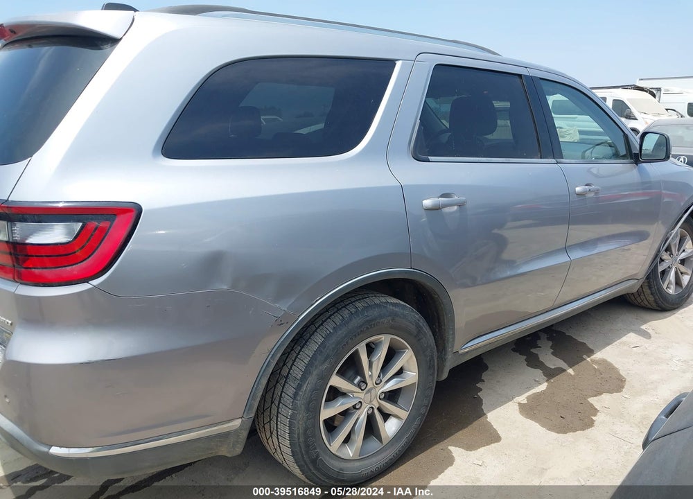 2014 DODGE DURANGO LIMITED VIN: 1C4RDJDG1EC481522