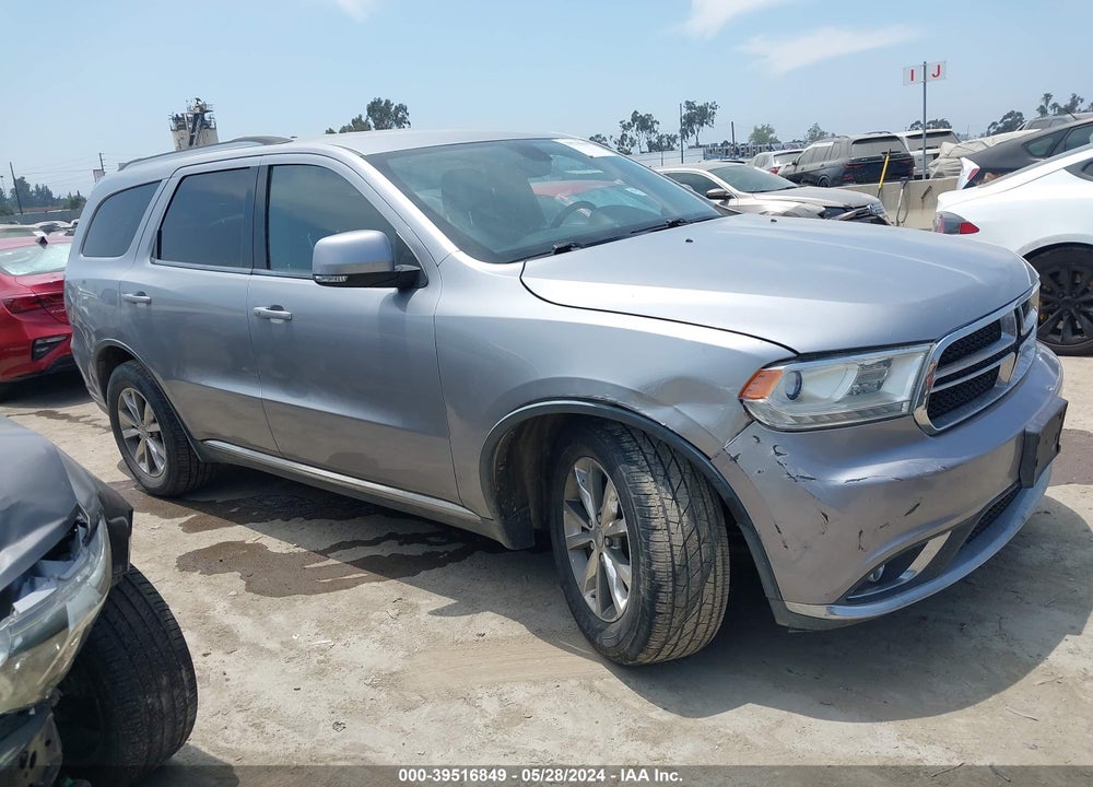 2014 DODGE DURANGO LIMITED VIN: 1C4RDJDG1EC481522