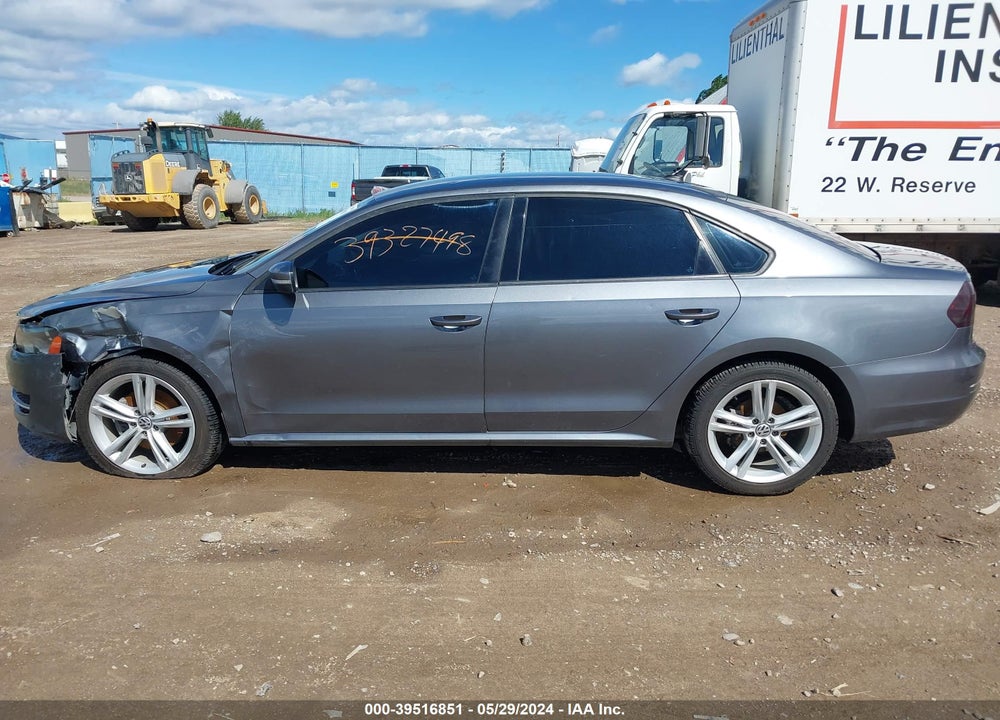 2014 VOLKSWAGEN PASSAT 1.8T WOLFSBURG EDITION VIN: 1VWAT7A35EC074367