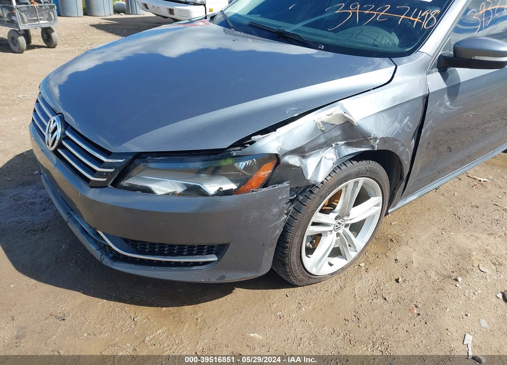 2014 VOLKSWAGEN PASSAT 1.8T WOLFSBURG EDITION VIN: 1VWAT7A35EC074367