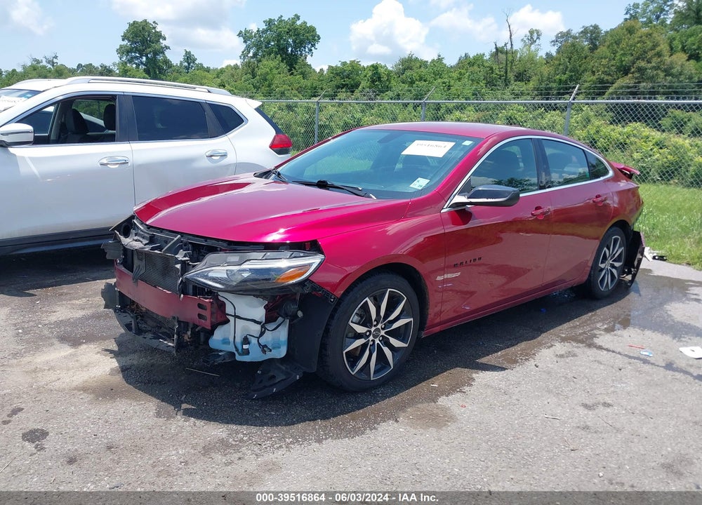 2020 CHEVROLET MALIBU FWD RS VIN: 1G1ZG5ST6LF136232