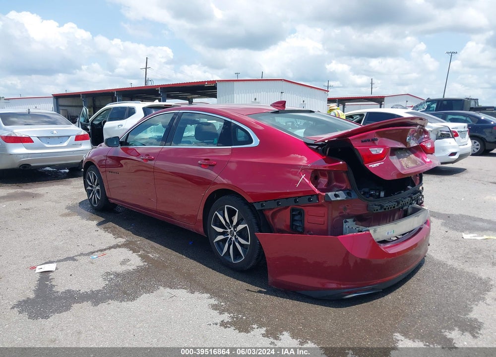 2020 CHEVROLET MALIBU FWD RS VIN: 1G1ZG5ST6LF136232