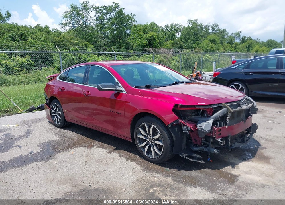 2020 CHEVROLET MALIBU FWD RS VIN: 1G1ZG5ST6LF136232