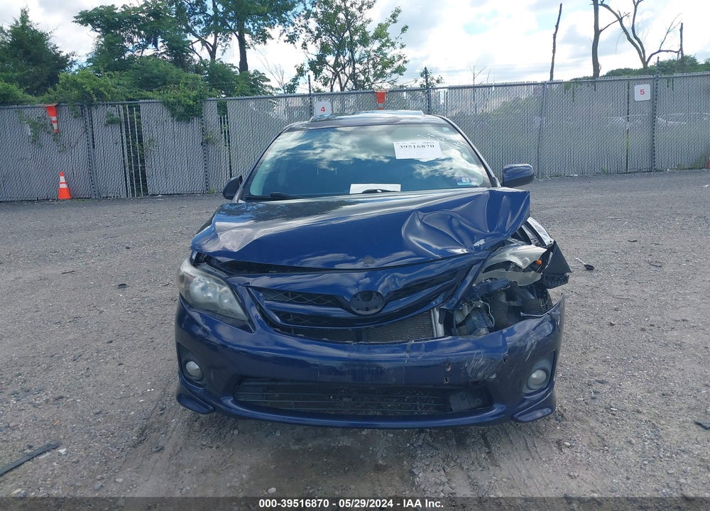 2011 TOYOTA COROLLA S VIN: 2T1BU4EE0BC565446