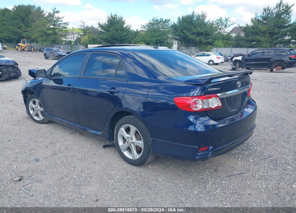 2011 TOYOTA COROLLA S VIN: 2T1BU4EE0BC565446