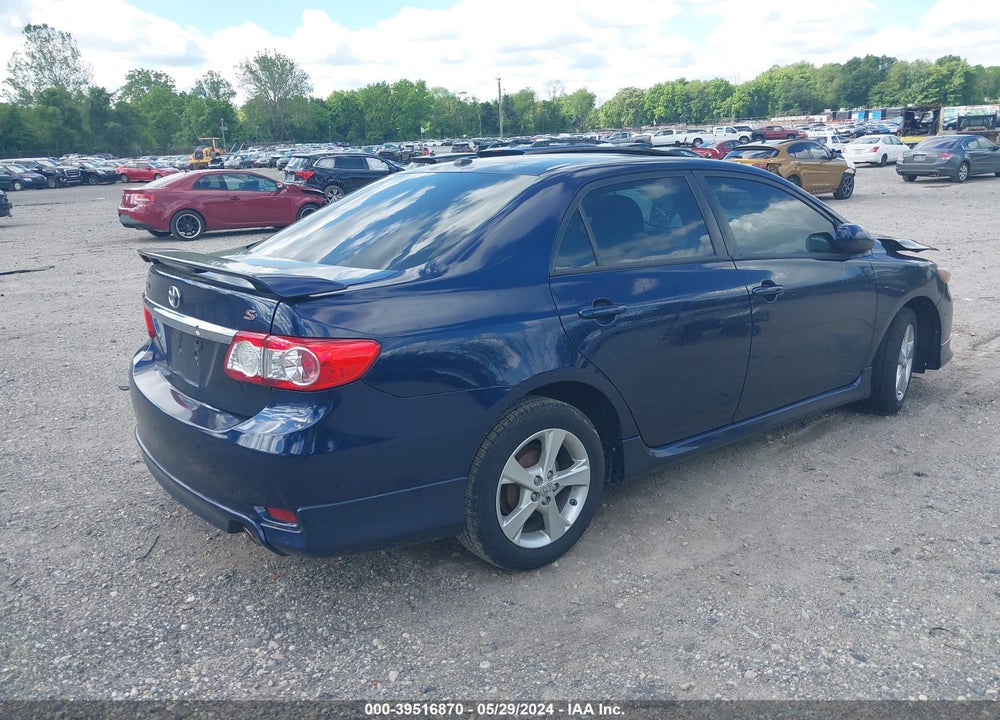 2011 TOYOTA COROLLA S VIN: 2T1BU4EE0BC565446