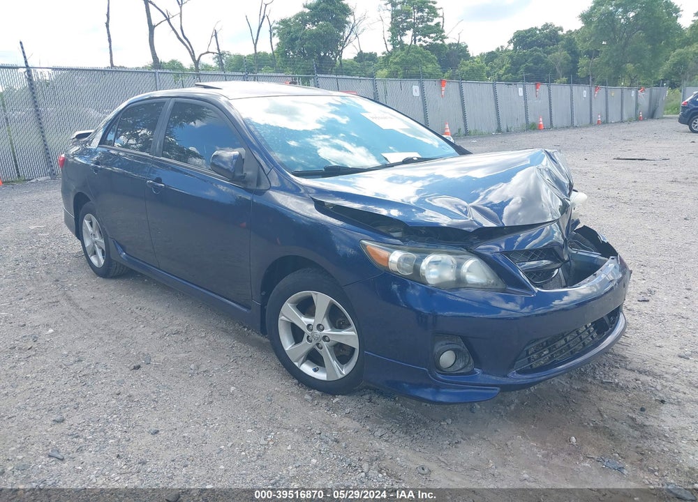 2011 TOYOTA COROLLA S VIN: 2T1BU4EE0BC565446