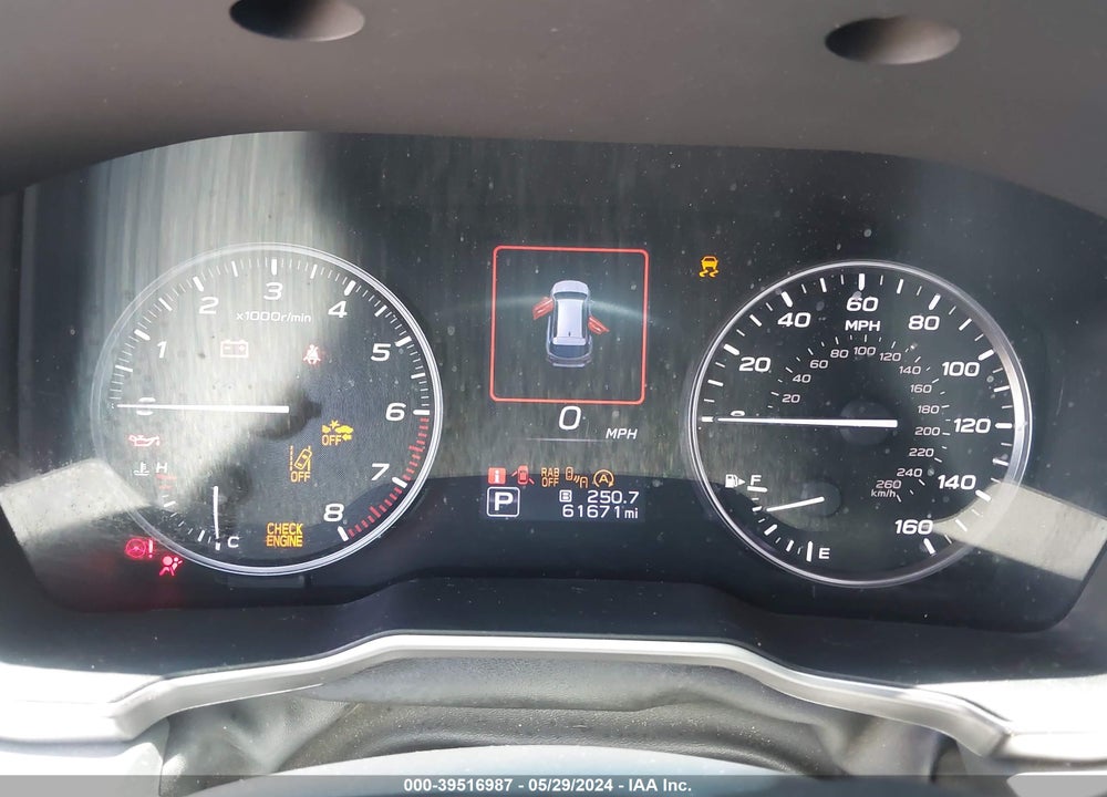 2021 SUBARU OUTBACK ONYX EDITION XT VIN: 4S4BTGLD9M3136361