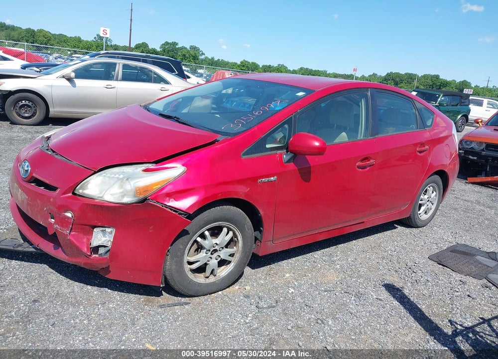 2010 TOYOTA PRIUS III VIN: JTDKN3DU5A0092166