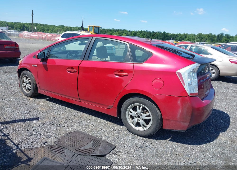 2010 TOYOTA PRIUS III VIN: JTDKN3DU5A0092166