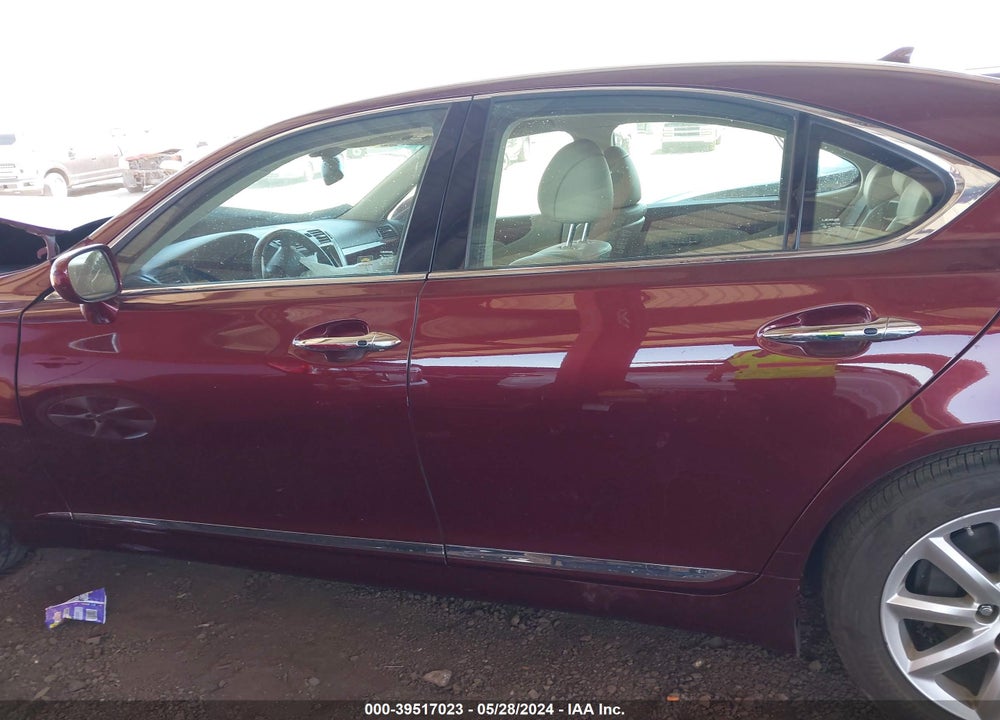 2008 LEXUS LS 460 VIN: JTHBL46F785082244