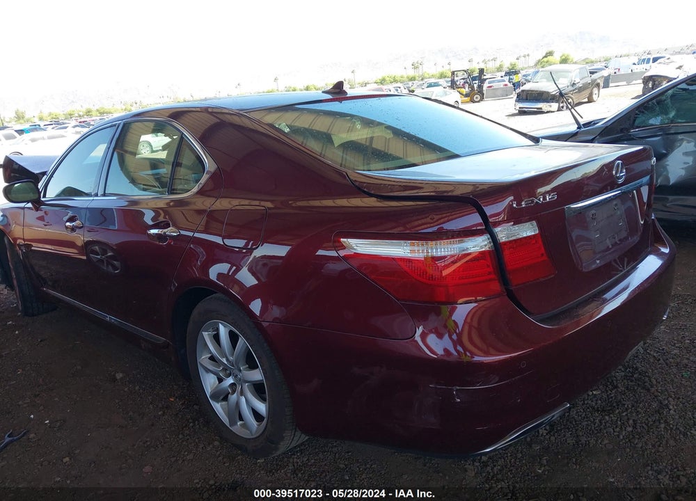 2008 LEXUS LS 460 VIN: JTHBL46F785082244