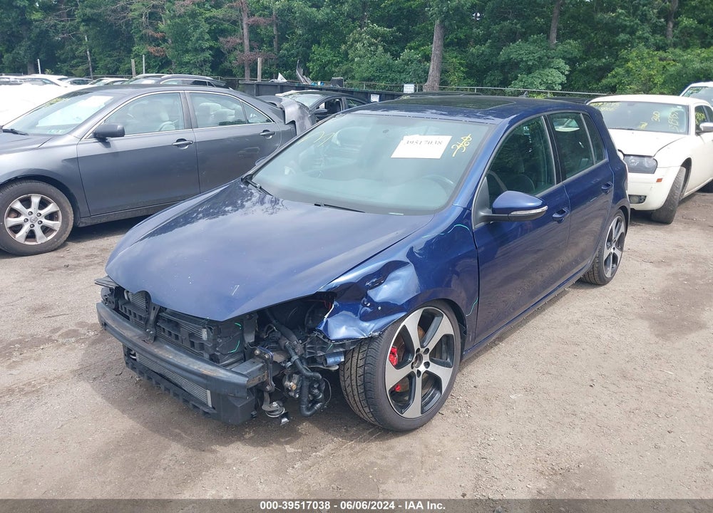 2012 VOLKSWAGEN GTI VIN: WVWGD7AJ8CW348066