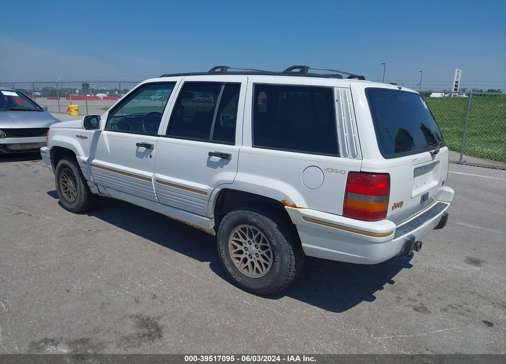 1995 JEEP GRAND CHEROKEE LIMITED/ORVIS VIN: 1J4GZ78Y8SC527044