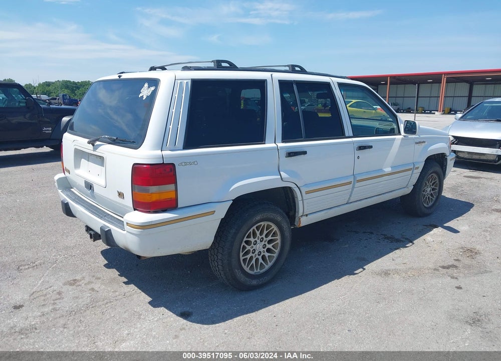 1995 JEEP GRAND CHEROKEE LIMITED/ORVIS VIN: 1J4GZ78Y8SC527044