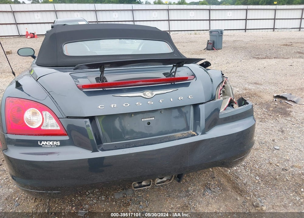 2006 CHRYSLER CROSSFIRE LIMITED VIN: 1C3AN65L76X066738