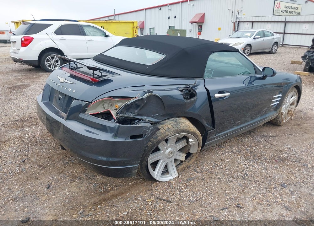 2006 CHRYSLER CROSSFIRE LIMITED VIN: 1C3AN65L76X066738