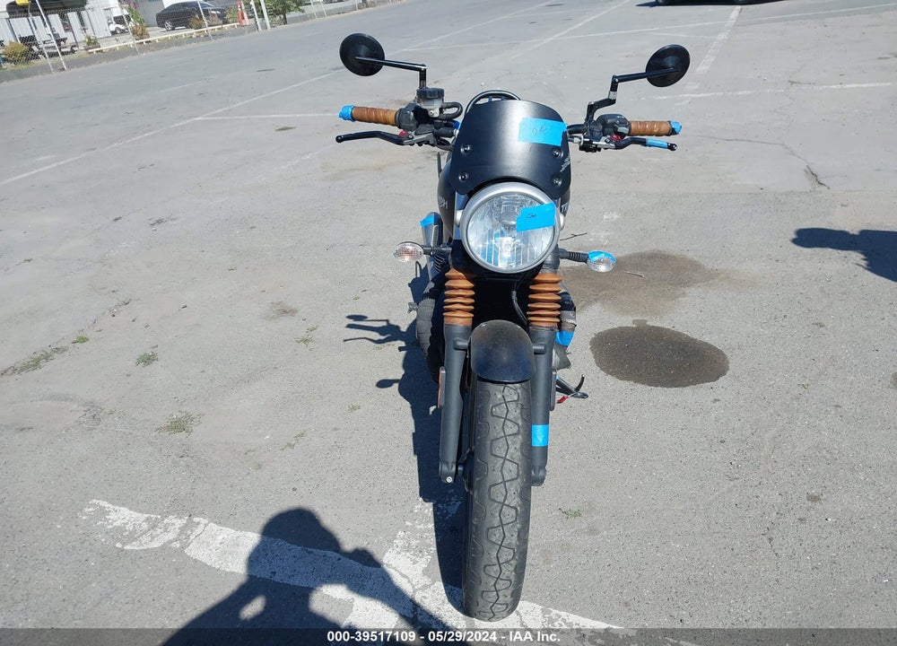 2016 TRIUMPH MOTORCYCLE STREET TWIN VIN: SMTD31GN5GT744543