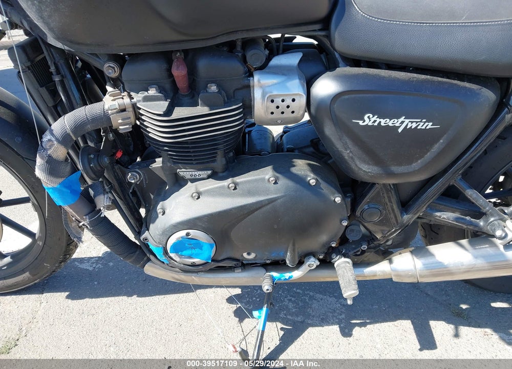 2016 TRIUMPH MOTORCYCLE STREET TWIN VIN: SMTD31GN5GT744543