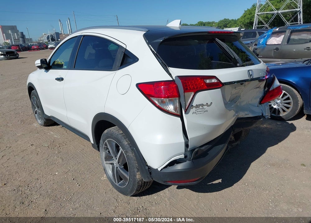 2022 HONDA HR-V AWD EX VIN: 3CZRU6H55NM727020