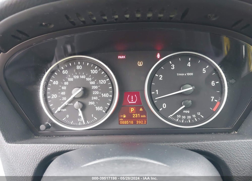 2008 BMW X5 3.0SI VIN: 5UXFE43538L035912