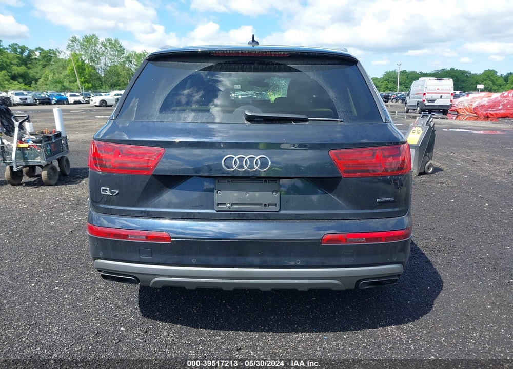2017 AUDI Q7 2.0T PREMIUM VIN: WA1LHAF79HD037949