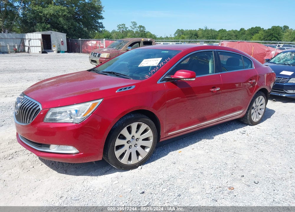 2014 BUICK LACROSSE LEATHER GROUP VIN: 1G4GC5G30EF175593
