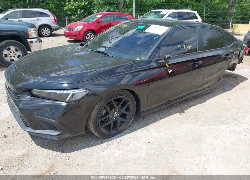 2022 HONDA CIVIC SPORT VIN: 2HGFE2F5XNH534413