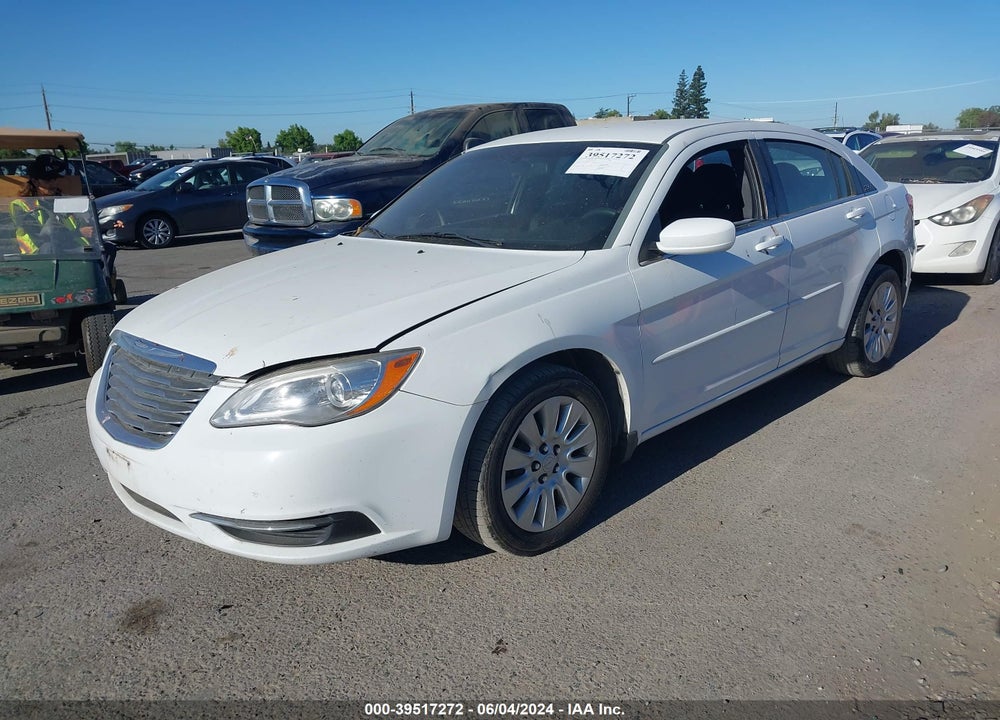 2012 CHRYSLER 200 LX VIN: 1C3CCBAB0CN317305