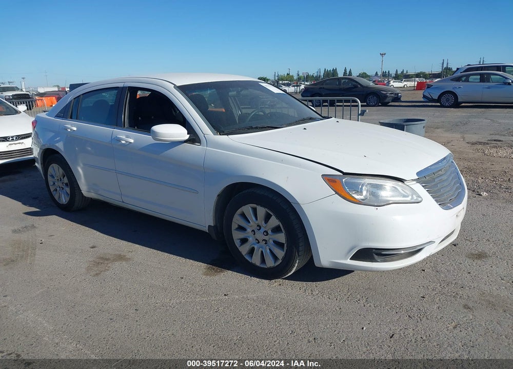 2012 CHRYSLER 200 LX VIN: 1C3CCBAB0CN317305