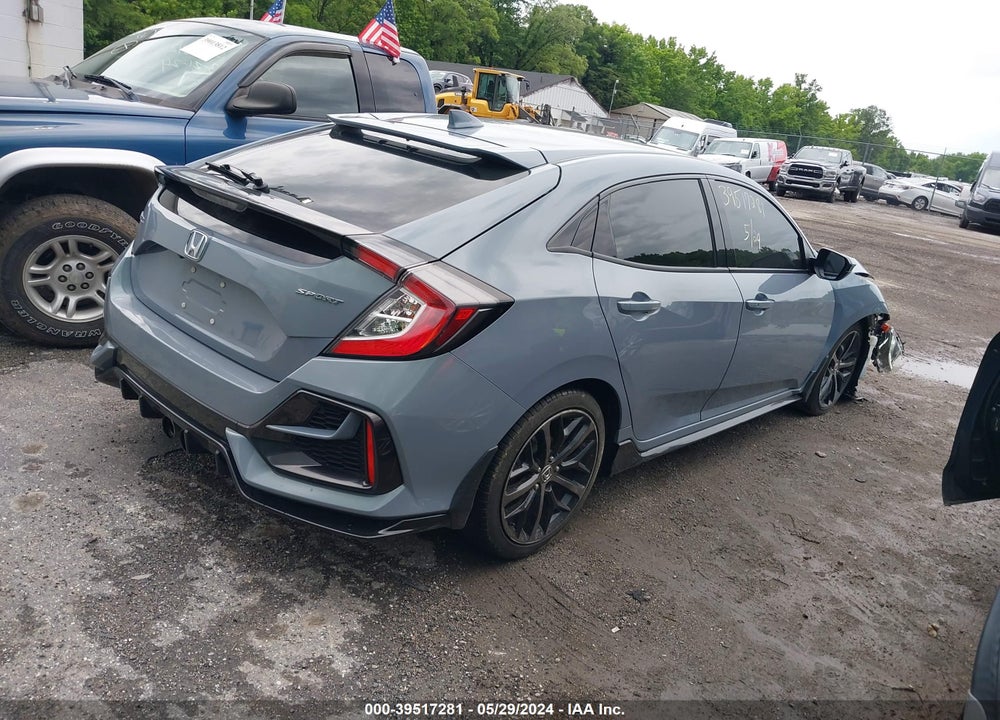 2020 HONDA CIVIC SPORT VIN: SHHFK7H46LU400895