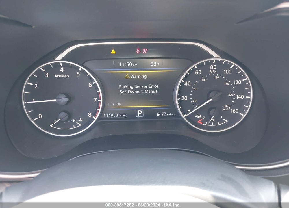 2017 NISSAN MAXIMA 3.5 PLATINUM VIN: 1N4AA6AP2HC364338