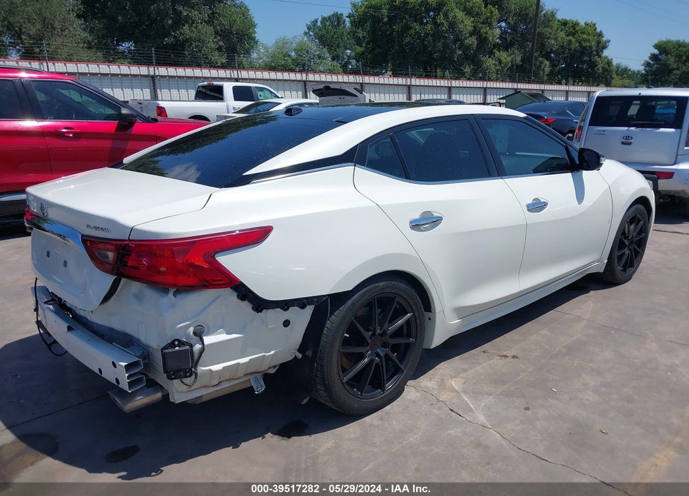 2017 NISSAN MAXIMA 3.5 PLATINUM VIN: 1N4AA6AP2HC364338
