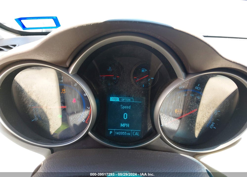 2015 CHEVROLET CRUZE 2LT AUTO VIN: 1G1PE5SBXF7128637