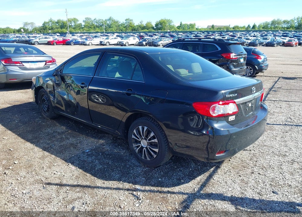 2013 TOYOTA COROLLA LE VIN: 2T1BU4EE0DC081263