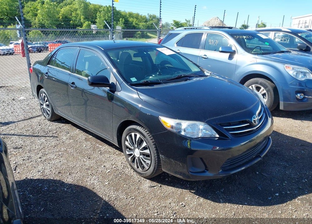 2013 TOYOTA COROLLA LE VIN: 2T1BU4EE0DC081263