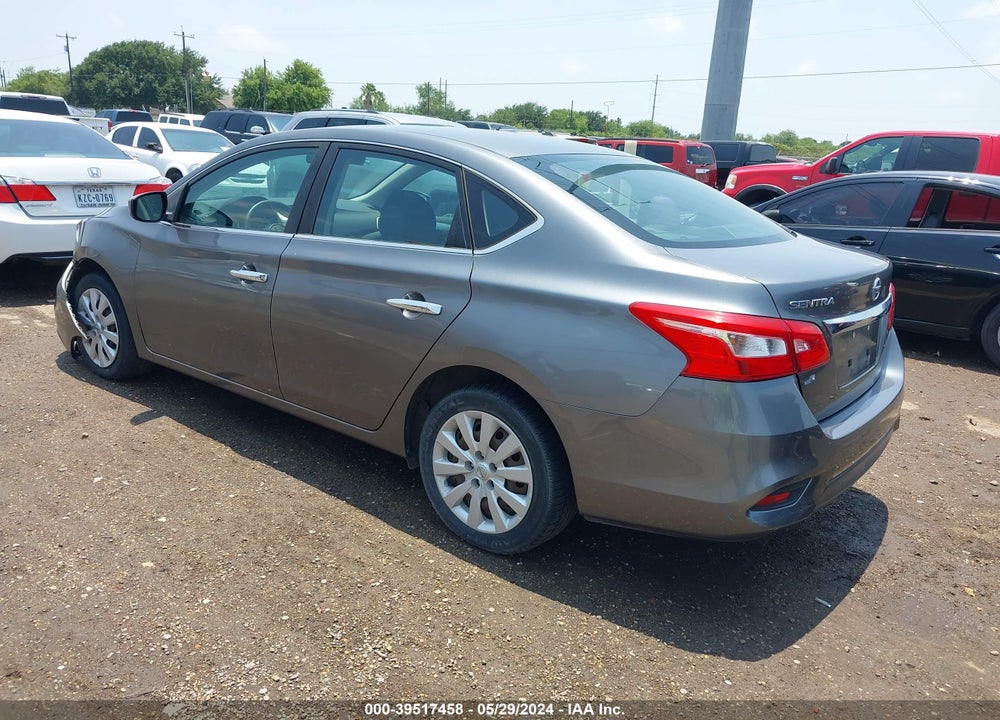 2018 NISSAN SENTRA S VIN: 3N1AB7AP1JY226657