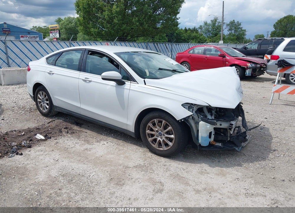 2016 FORD FUSION S VIN: 3FA6P0G74GR231685