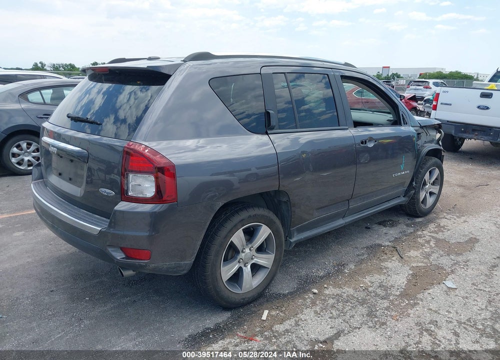 2017 JEEP COMPASS HIGH ALTITUDE FWD VIN: 1C4NJCEB1HD156051