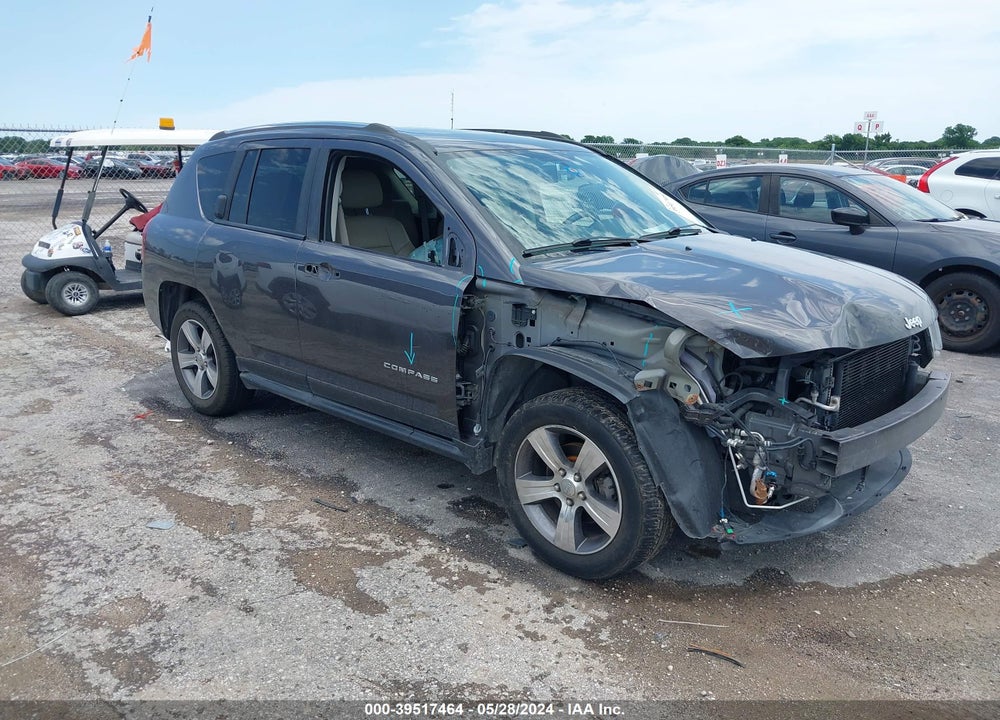 2017 JEEP COMPASS HIGH ALTITUDE FWD VIN: 1C4NJCEB1HD156051