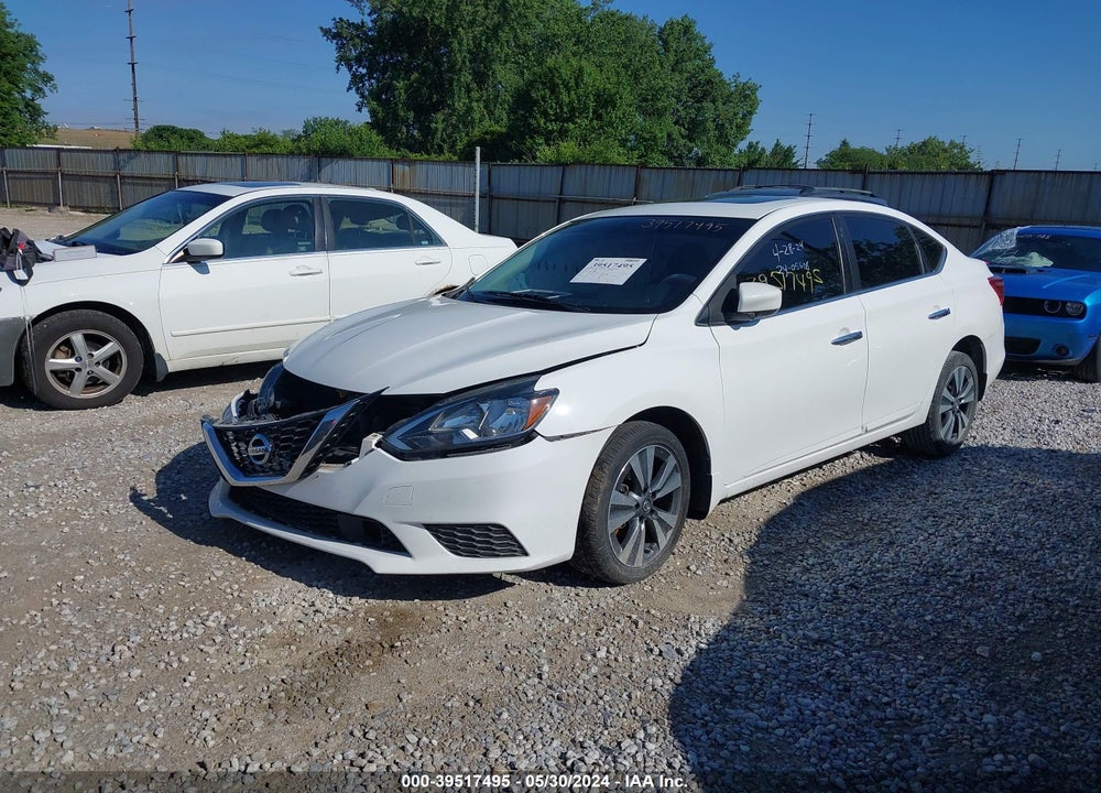 2019 NISSAN SENTRA SV VIN: 3N1AB7AP5KY300146