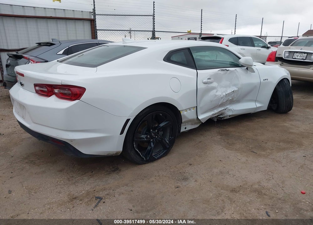 2022 CHEVROLET CAMARO RWD LT1 VIN: 1G1FF1R78N0123186