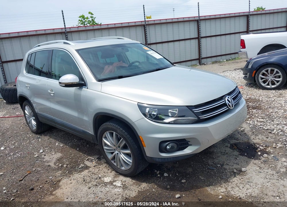 2015 VOLKSWAGEN TIGUAN SE VIN: WVGAV7AX1FW616110