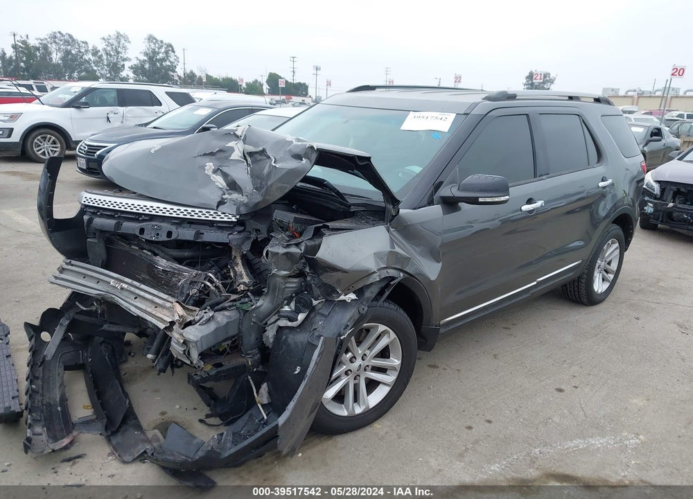 2015 FORD EXPLORER XLT VIN: 1FM5K7D82FGB25604
