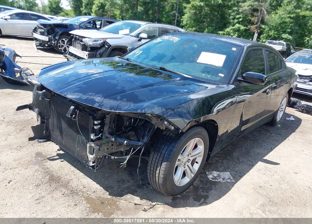 2020 DODGE CHARGER SXT RWD VIN: 2C3CDXBG2LH106801