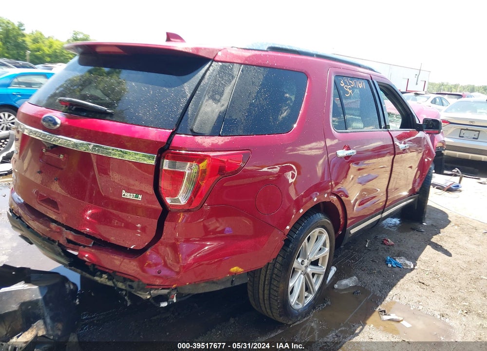 2017 FORD EXPLORER LIMITED VIN: 1FM5K7F8XHGB28461