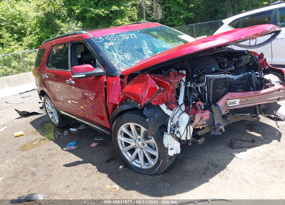 2017 FORD EXPLORER LIMITED VIN: 1FM5K7F8XHGB28461