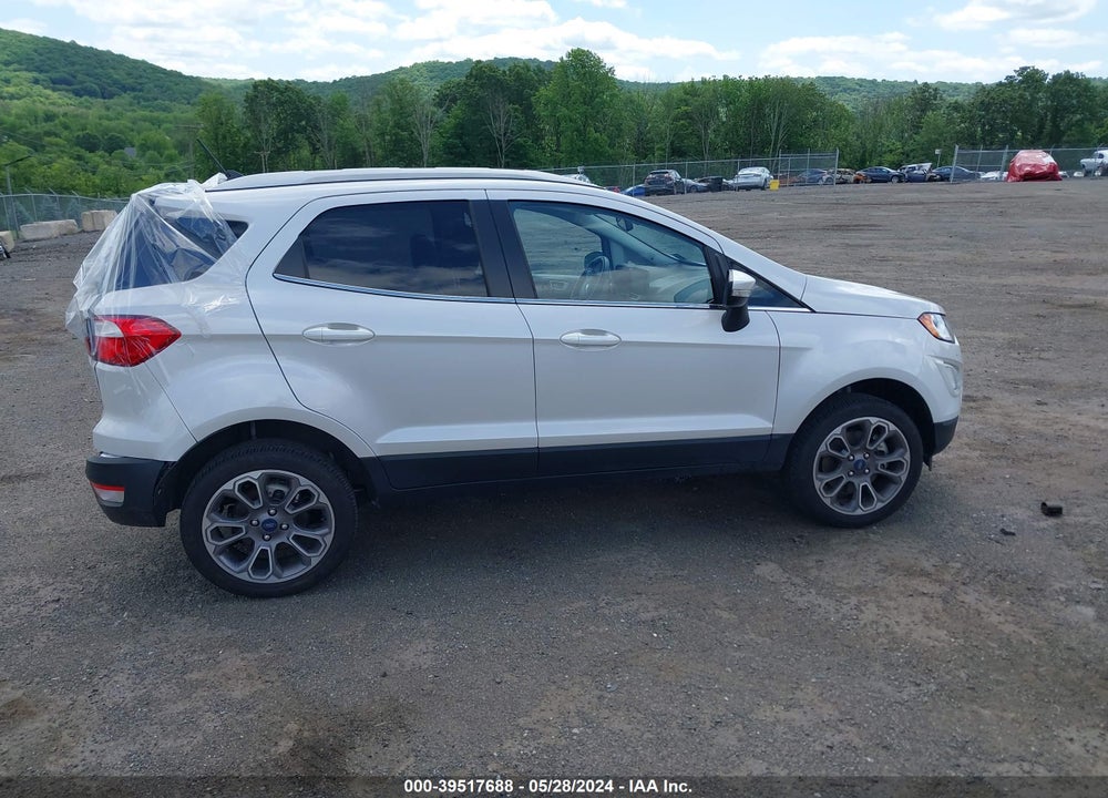 2022 FORD ECOSPORT TITANIUM VIN: MAJ6S3KL4NC465907