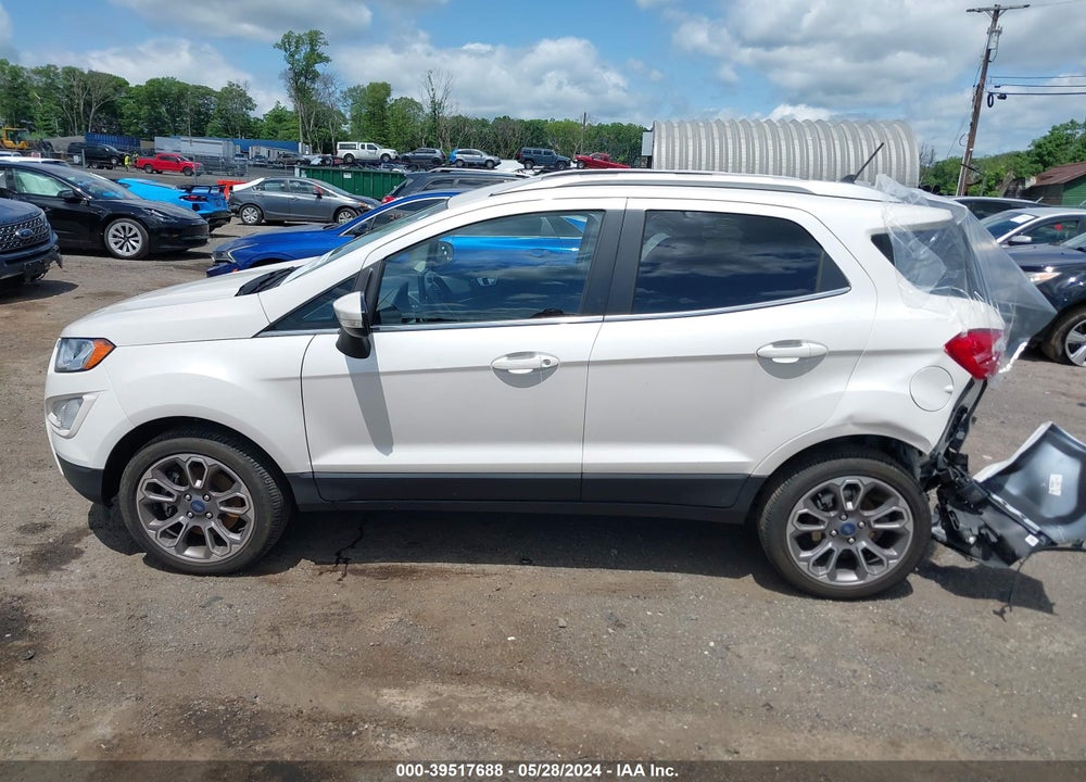 2022 FORD ECOSPORT TITANIUM VIN: MAJ6S3KL4NC465907