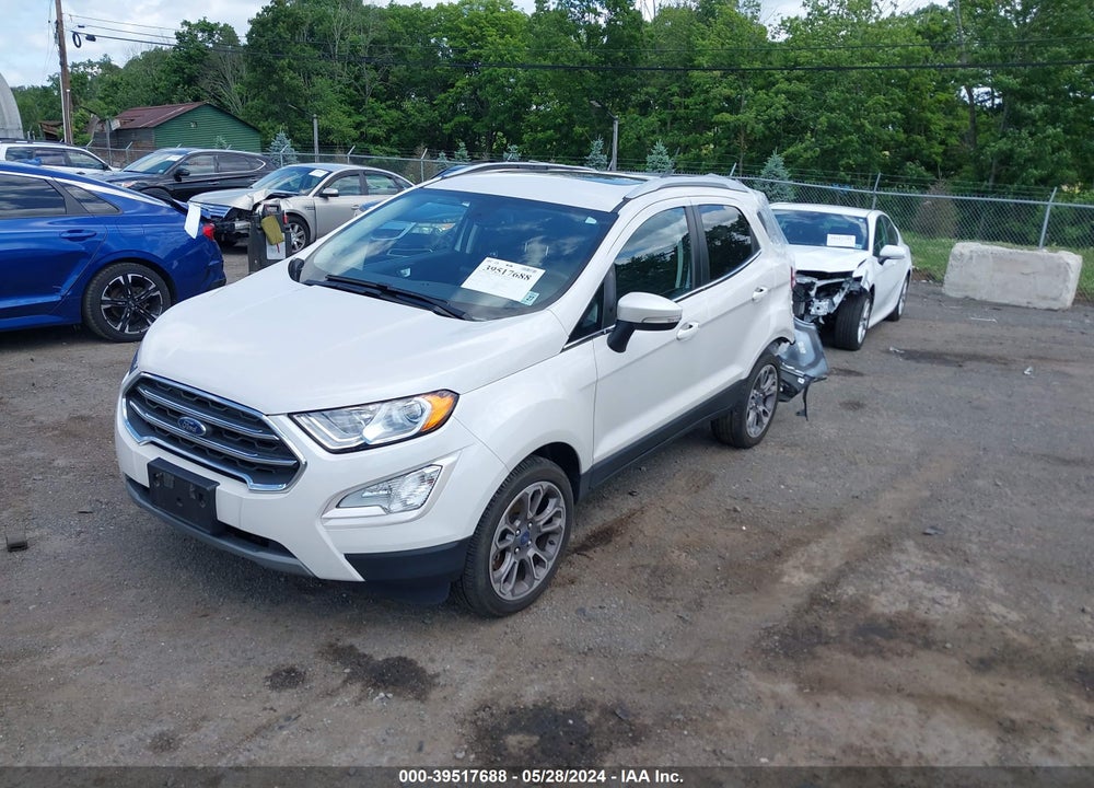 2022 FORD ECOSPORT TITANIUM VIN: MAJ6S3KL4NC465907
